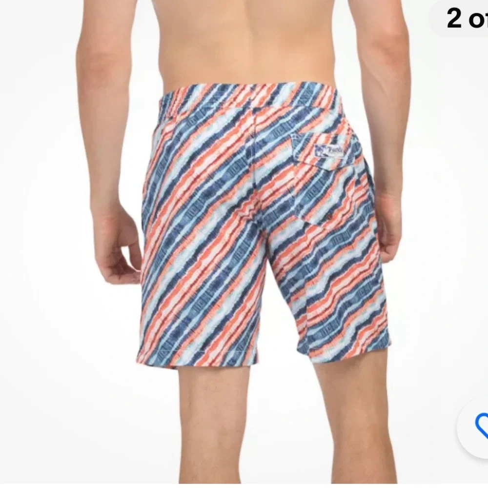 Trunks Surf & Swim Men's Printed Swami‎ Swim Shorts Size Large